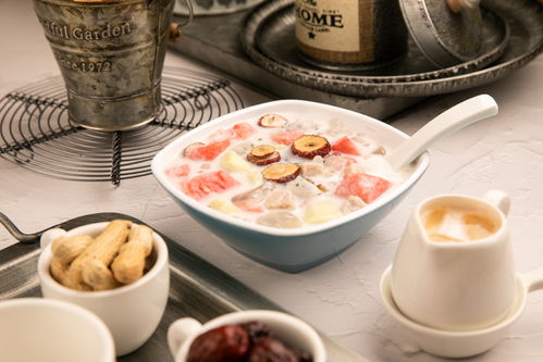 清凉椰奶清补凉 夏季甜品与摄影的完美邂逅